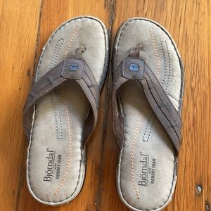 Men’s Kenneth Cole Leather Flip Flops